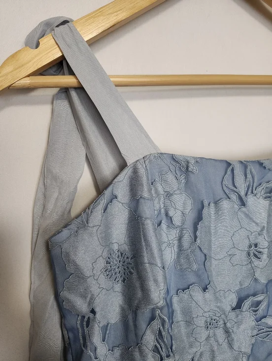 Lulus 'Poof Of Perfection' Floral Tie Strap Dress Size M - Picture 5 of 13